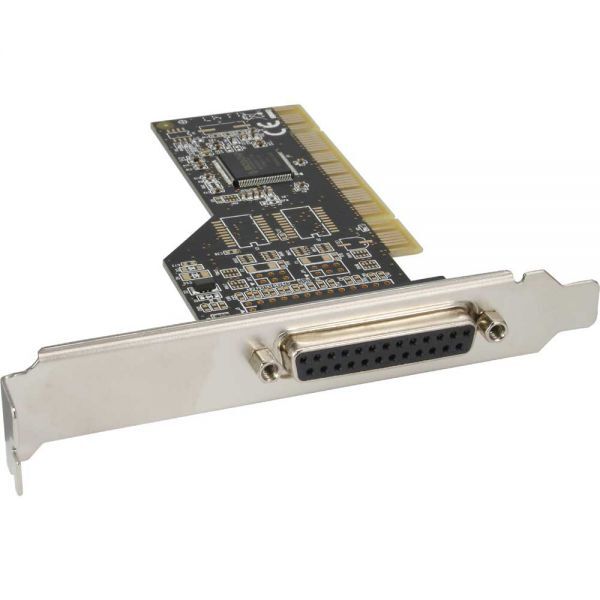 Inline PCI multi-I/O-kaart - Parallel 25p D-sub DB25