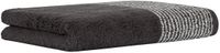 Cawö Cawö Handdoek Luxury Home C Two-Tone Basalt 50x100 cm