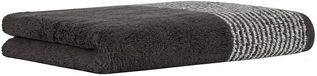 Cawö Cawö Handdoek Luxury Home C Two-Tone Basalt 50x100 cm