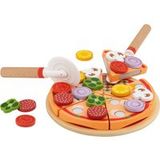 LUPILU® Ensemble d'aliments en bois (pizza)