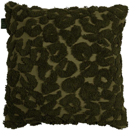 KAAT Amsterdam Leopold Sierkussen - 45x45 cm - Groen