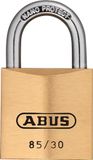 ABUS Cilinderhangslot 85/30 gl 30mm messing 0402