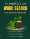 St. Patrick’s Day Word Search Large Print for Adults & Seniors: 50 Festive Puzzles – Easy, Medium & Hard – 8.5 x 11 – Full Solutions Included