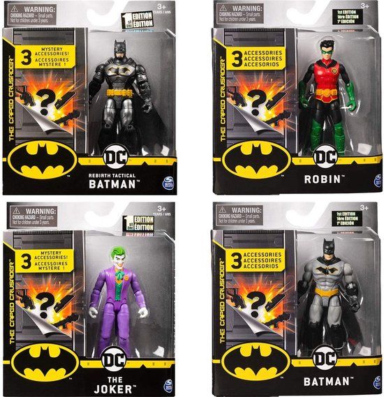 Batman Spin Master Batman Beeldje 10cm - Willekeurig model