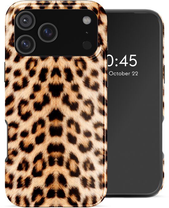 Selencia Hoesje - Geschikt voor Apple iPhone 17 Pro Max - Backcover geschikt voor MagSafe - Wild Leo