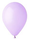 Pack Ciao Pack 100 balloons in natural latex Premium Quality G120 (Ø 33cm / 13"), pastel violet purple lilac