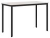 Table à manger Bois massif blanc 110 x 55 x 75 cm
