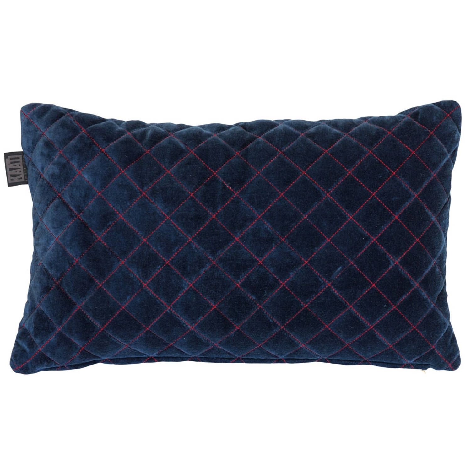 KAAT Amsterdam Equila Sierkussen - Blauw - Katoen