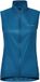 Matera VAUDE Matera Air Vest, fietsvest, dames fiets-sportvest, winddicht, slim fit, shore blue, maat 34