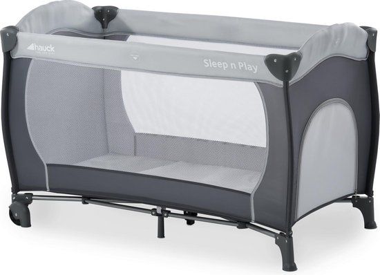 hauck Sleep'n Play Go Plus - Babyreisbedje - Stone - Grijs