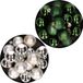 Decoris Kaemingk B.V. Kerstversiering kunststof kerstballen kleuren mix zilver/ donkergroen 4 en 6 cm pakket van 80x stuks