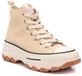 Refresh REFRESH 172317 Trainer - Beige - Dames - Hoge sneakers - Synthetisch - Rubber - Maat 37