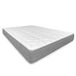 DUÉRMETE ONLINE Visco-elastisch matras, omkeerbaar, 120 x 200 cm, stevig en comfortabel, ergonomisch, dikte 21 cm, mijtdicht, antibacterieel en hypoallergeen, wit
