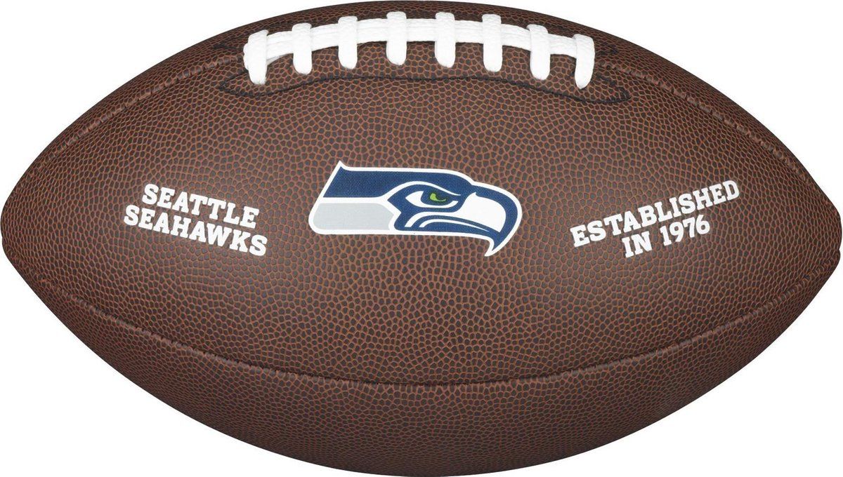 Wilson NFL Licensed Ball Seahawks American Football - Bruin