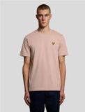 Lyle & Scott T-shirt Honeycomb Roze - Maat XL - Heren