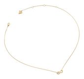 Liefdesbeten GUESS Love Bites 16-18" Infinity Necklace Yellow Gold