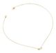 Liefdesbeten GUESS Love Bites 16-18" Infinity Necklace Yellow Gold