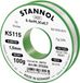 Stannol KS115 Fil de soudure sans plomb Bobine Sn99,3Cu0,7 ROM1 100 g 1,5 mm