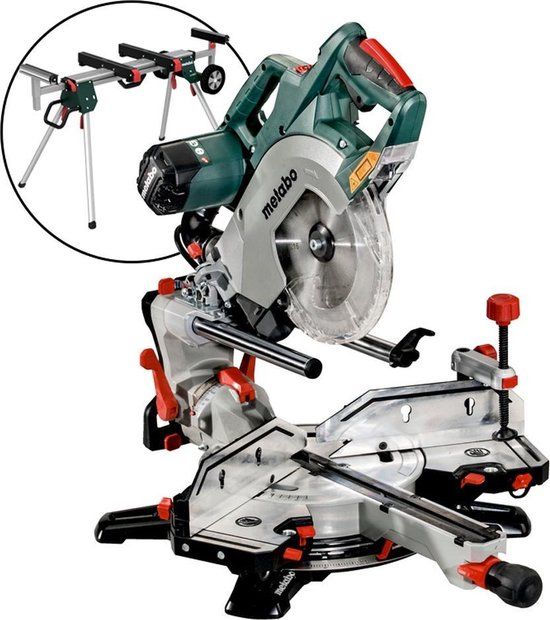 Metabo KGSV 72 XACT SYM Afkortzaag incl. onderstel (KSU 251) - 1800W - 216mm