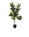 DRW Kunstplant Ficus Groen 120 cm