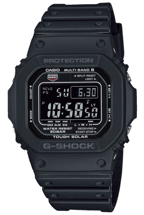 Casio G-Shock GW-M5610U-1BER Horloge Zwart - &#216; 35 mm