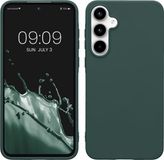 kwmobile telefoonhoesje geschikt voor Samsung Galaxy A55 5G - Back Cover - Blauwgroen