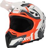 Acerbis Profile 5 Wit Oranje Crosshelm - Helm
