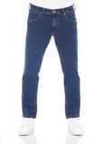 Wrangler Heren Jeans Broeken Greensboro regular/straight Fit Blauw Volwassenen Denim Jeansbroek