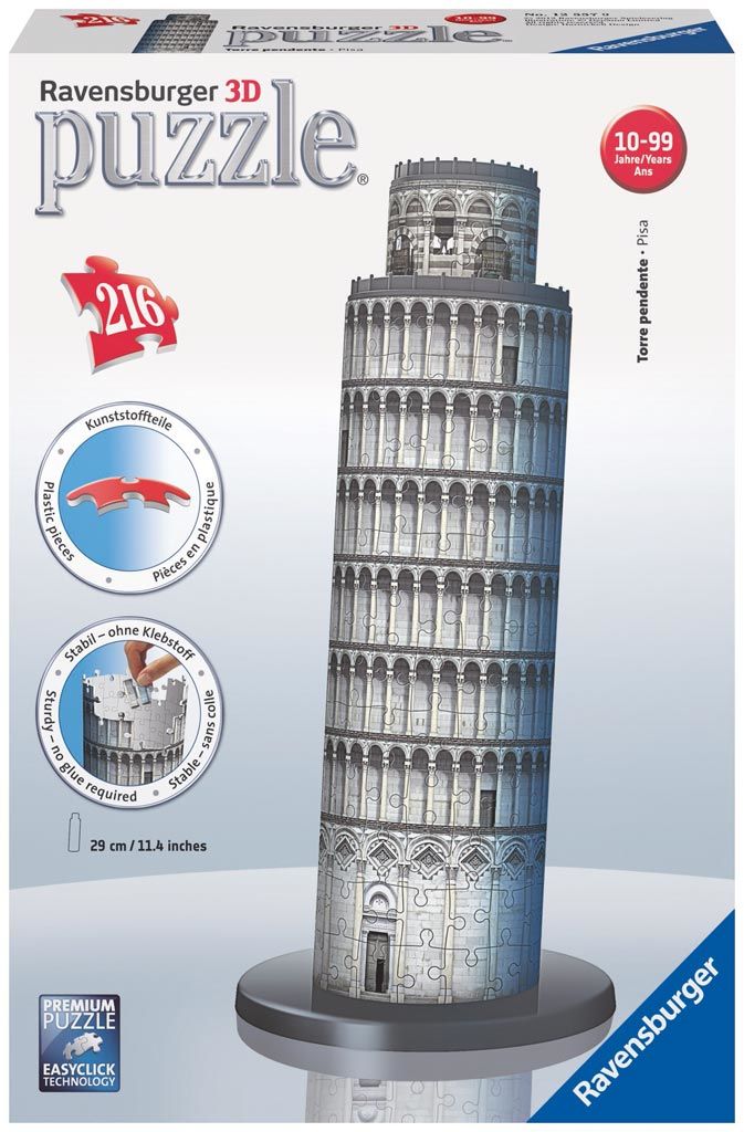 Ravensburger Toren van Pisa - Puzzel - Multicolor - Vanaf 8 Jaar