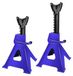 3 supports - Cric hydraulique - Chandelles robustes - Hauteur réglable 29–43 cm - Convient pour voiture, fourgonnette, camion - Jeu de 2