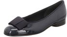 Gabor Dames Ballerina's Donkerblauw Leer Maat 42