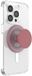 PopSockets: PopGrip Round voor MagSafe - Adapterring voor MagSafe Inbegrepen - Uittrekbare Greep en Standaard voor Smartphones en Hoesjes met een Verwisselbare Top - PopOut Basic Clay