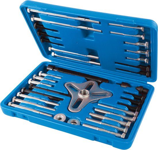 Silverline Vliegwieltrekker Set 40 - 93 mm. - 46 Delig - in Opbergkoffer