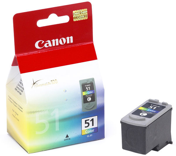 Canon CL-51 single pack / cyaan, geel, magenta