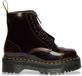 Dr. Martens Sinclair Arcadia kersenrode leren laarzen