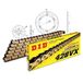Kettingset DID Kettingset staal 428VX / 130 clipslot voor Kawasaki KDX 125 cc bj. 1988-1990