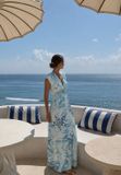 Chic by Lirette Kimono jurk Contadora Sage Blue S
