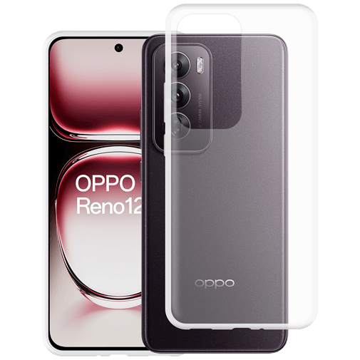 Just in Case Soft Design Oppo Reno12 Back Cover Transparent