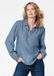 Goldner Overhemdblouse Denimblouse met open overhemdkraag
