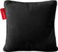 Auronic Coussin chauffant - Velours - 45x45 - Sans fil - Rechargeable - Coussin électrique - Infrarouge - Noir