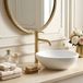 REA Lungo Wastafelkraan Geborsteld Goud High 13,5x20x30cm