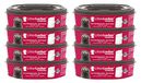 LitterLocker Plus achthoekige navulverpakking voor katten, 8 stuks