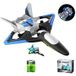 SZSMART V31 avion avec caméra 4K (autonomie : 15 min - 2 batteries - Bleu)