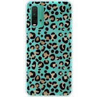 Xiaomi Redmi 9T Leopard Bedrukt Siliconen Hoesje