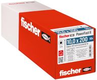 Fischer 566321 PowerFast II Houtschroef 10 mm 200 mm Interne vertanding Staal Galvanisch verzinkt 50 stuk(s)