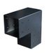 Tuindeco Paalverbinder 2-weg 90 graden hoek t.b.v 12 cm paal