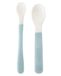 Oopsy Bébé Cuillères Bleu 2 pcs.