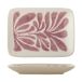 Bloomingville Fauni assiette Violet, 15x11,5 cm