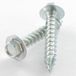 Vis Bois Tekor Tête Hexagonale Th Embase Collerette 8x50 Acier Zingué Pointe Antifendage Type 17 - 200 Pièces