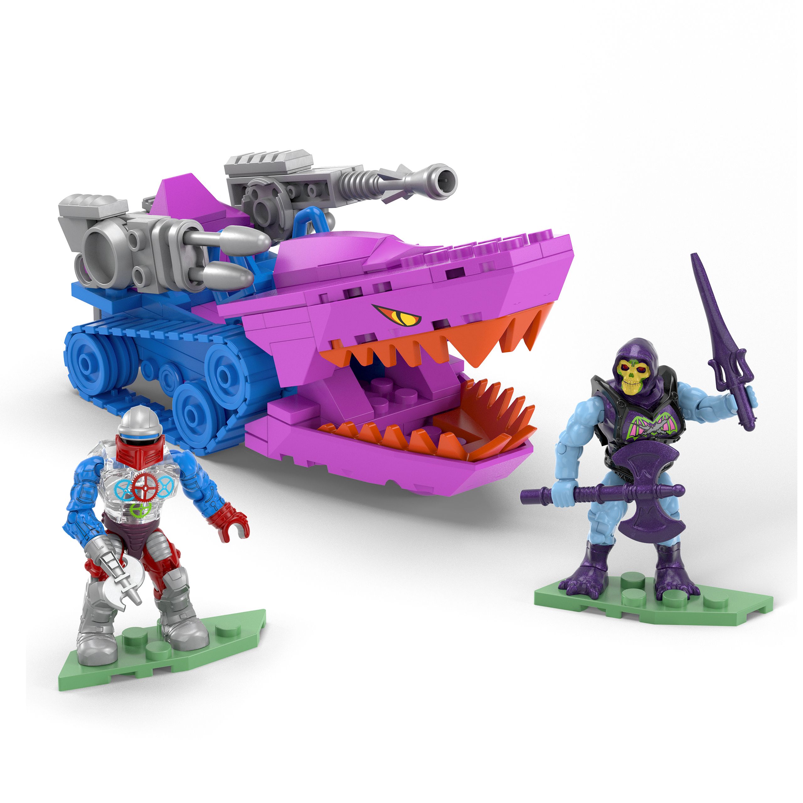 MEGA Construx Masters of the Universe Origins Land Shark (HDK07) Building Set - 179 Pieces